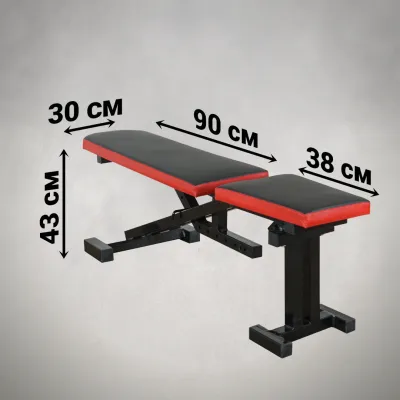 Скамья с отрицательным углом 40 40 мм + Стойки для присяда под штангу 50 на 50 мм - 4 - Robinzon.ua
