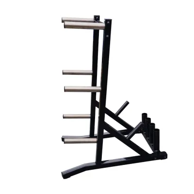 Стойка для блинов и грифов 25 и 50 мм KZ-643 Разборная стойка для гантелей, грифов и дисков. - 1 - Robinzon.ua