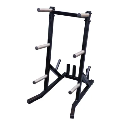 Стойка для блинов и грифов 25 и 50 мм KZ-643 Разборная стойка для гантелей, грифов и дисков. - 2 - Robinzon.ua