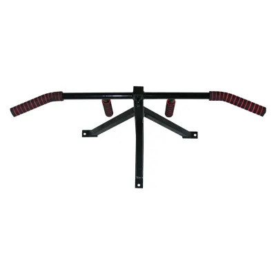 Турник настенный 2 хвата + крепление для груши Спортивные стенки и турники для дома Черный - 1 - Robinzon.ua