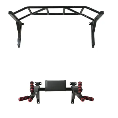 Турник брусья пресс стационарный 3 в 1 KZ-554 Спортивные стенки и турники для дома - 1 - Robinzon.ua