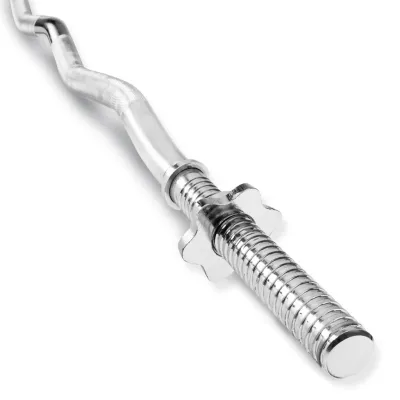 Набор 37 кг W-образный гриф + металлические диски Hop-Sport Strong - 2 - Robinzon.ua