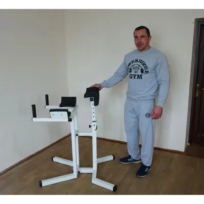 Обратная гиперэкстензия для кроссфита KZ-001 Тренажеры для пресса, гиперэкстензии регулируемая - 3 - Robinzon.ua