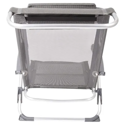 Кресло раскладное Bo-Camp Saint-Tropez Grey (1204796) - 6 - Robinzon.ua