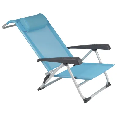Кресло раскладное Bo-Camp Saint-Tropez Blue (1204784) - 2 - Robinzon.ua