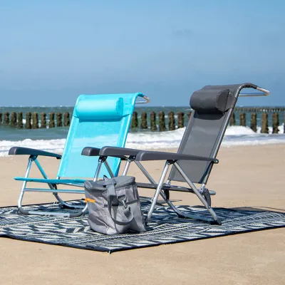 Кресло раскладное Bo-Camp Saint-Tropez Blue (1204784) - 6 - Robinzon.ua