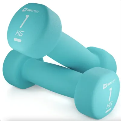 Гантели для фитнеса неопреновые круглые Hop-Sport 2 по 1 кг - 1 Гантели для фитнеса неопреновые круглые Hop-Sport 2 по 1 кг - 1 - Robinzon.ua