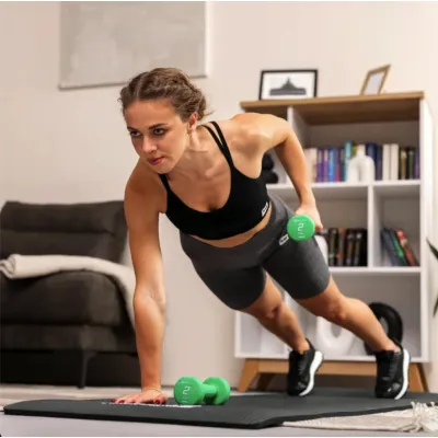 Гантели для фитнеса неопреновые круглые Hop-Sport 2 по 2 кг - 3 - Robinzon.ua