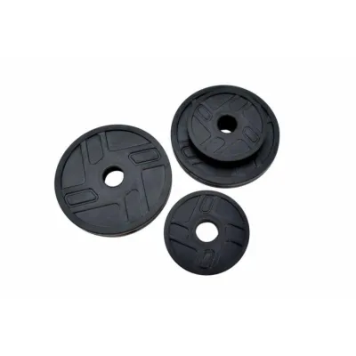 Диск обрезиненный 0.5 кг на гриф 25 мм Гантели, гири, штанги и диски металлический - 2 - Robinzon.ua