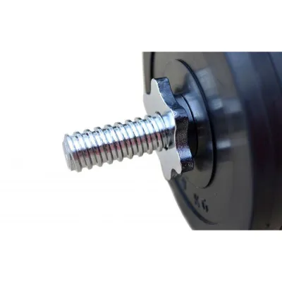 Гантель обгумована набірна Одна на 26 кг Гантелі, гирі, штанги та диски металеві - 6 Гантель обгумована набірна Одна на 26 кг Гантелі, гирі, штанги та диски металеві - 6 - Robinzon.ua