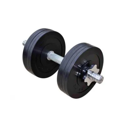 Гантели обрезиненные наборные 2 по 11 кг Гантели, гири, штанги и диски металлические - 6 - Robinzon.ua