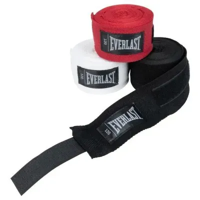 Бинты Everlast CORE HANDWRAPS 3 PACK Черный, Белый, Красный 120 (304,8 см) (P00003251) - 3 - Robinzon.ua