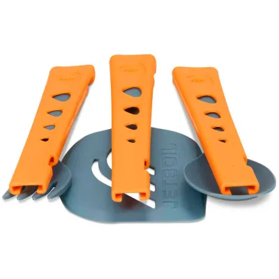 Набор столовых приборов Jetboil Jetset Utensil Kit Orange (JB UTN) - 2 - Robinzon.ua