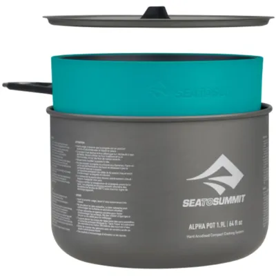 Набор посуды DeltaLight Bowl Set от Sea To Summit, Pacific Blue/Charcoal, S (STS AKI2008--05042102) - 2 - Robinzon.ua