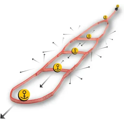 Драбинка Singing Rock Jacob (SR C2151BY) - 2 - Robinzon.ua