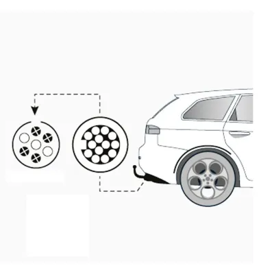 Адаптер 13 pin - 7 pin Thule Adapter 9907 (TH 9907) - 1 - Robinzon.ua