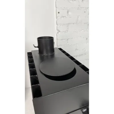 Піч-буржуйка 4мм з радіатором і варильною поверхнею 5мм - 1 Піч-буржуйка 4мм з радіатором і варильною поверхнею 5мм - 1 - Robinzon.ua