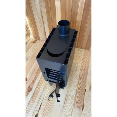 Піч-буржуйка 4мм з радіатором і варильною поверхнею 5мм - 6 Піч-буржуйка 4мм з радіатором і варильною поверхнею 5мм - 6 - Robinzon.ua