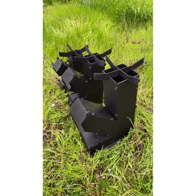 Турбопечь Mzavod 35х14х45см 3мм большая - 6 - Robinzon.ua