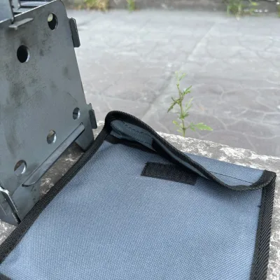 Чехол Mzavod для печи-щепочницы малой серый - 1 - Robinzon.ua