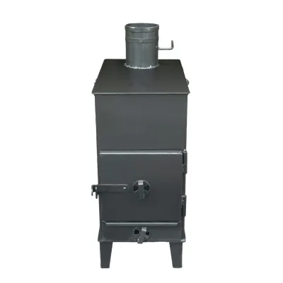 Піч-буржуйка BP/6-ВС опалювальна 4мм з ребрами жорсткості - 1 - Robinzon.ua