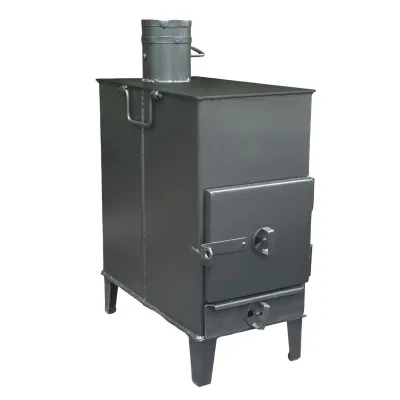 Піч-буржуйка BP/6-ВС опалювальна 4мм з ребрами жорсткості - 2 - Robinzon.ua