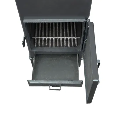 Піч-буржуйка BP/6-ВС опалювальна 4мм з ребрами жорсткості - 6 - Robinzon.ua