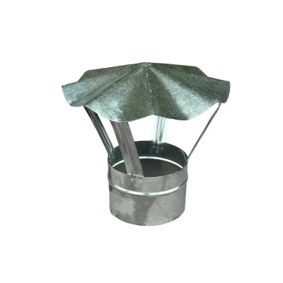 Піч-буржуйка BP/6-ВС_D120 4мм з оцинкованим димарем D120 (4 труби. коліно 90°. коліно 45°. грибок) - 6 - Robinzon.ua