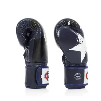 Боксерские перчатки Fairtex BGV1 Nation Print Blue 14 унций - 3 - Robinzon.ua