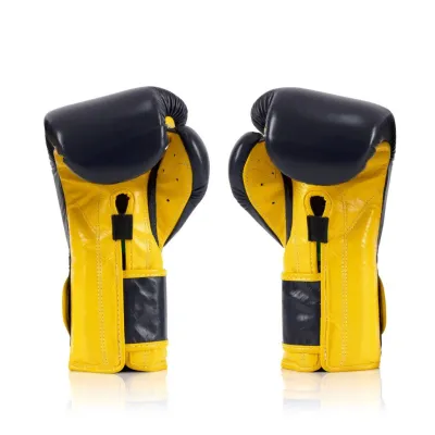 Боксерские перчатки Fairtex BGV9 Mexican Blue/Yellow 10 унций - 2 - Robinzon.ua