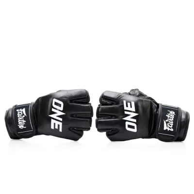 Перчатки для ММА Fairtex FGV12 ONE Black M - 1 - Robinzon.ua