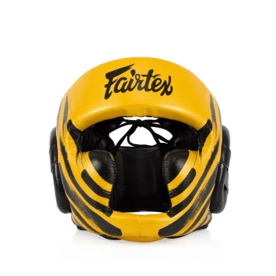 Боксерский шлем Fairtex HG16 Gold L - 1 - Robinzon.ua