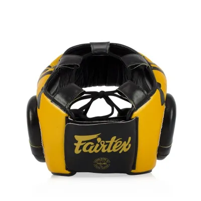 Боксерский шлем Fairtex HG16 Gold L - 2 - Robinzon.ua