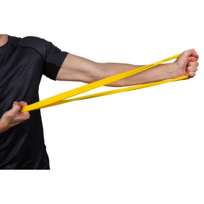 Эспандер-петля (резинка для фитнеса и кроссфита) PowerPlay 4115 Power Band Light Желтая (1-7kg) - 6 - Robinzon.ua