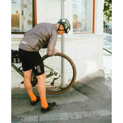 Шкарпетки велосипедні POC Fluo Sock Mid, Fluorescent Orange, M (PC 651429050MED1) - 2 - Robinzon.ua