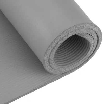 Коврик для йоги и фитнеса PowerPlay 4152 NBR Performance Mat Серый (183x61x1) - 5 - Robinzon.ua