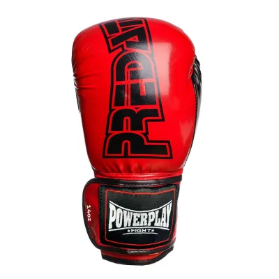 Боксерские перчатки PowerPlay 3017 Красные карбон 16 унций - 2 Боксерские перчатки PowerPlay 3017 Красные карбон 16 унций - 2 - Robinzon.ua
