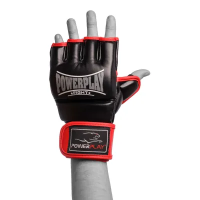 Перчатки для MMA PowerPlay 3058 Черно-Красные XL - 3 Перчатки для MMA PowerPlay 3058 Черно-Красные XL - 3 - Robinzon.ua