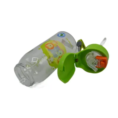 Бутылка для воды CASNO 400 мл KXN-1195 Зеленая (Малыши-зверята) с соломинкой - 5 Бутылка для воды CASNO 400 мл KXN-1195 Зеленая (Малыши-зверята) с соломинкой - 5 - Robinzon.ua