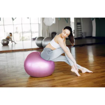 М'яч для фітнесу (фітбол) PowerPlay 4001 Ø65 cm Gymball Ліловий + насос - 6 М'яч для фітнесу (фітбол) PowerPlay 4001 Ø65 cm Gymball Ліловий + насос - 6 - Robinzon.ua