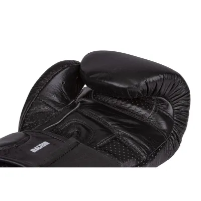 Боксерские перчатки PowerPlay 3087 Magnum Черные [натуральная кожа] 10 унций - 4 - Robinzon.ua