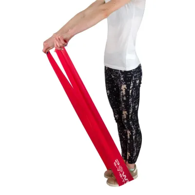 Лента-эспандер Power System PS-4122 Flat Stretch Band Level 2 Red - 1 Лента-эспандер Power System PS-4122 Flat Stretch Band Level 2 Red - 1 - Robinzon.ua