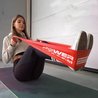 Лента-эспандер Power System PS-4122 Flat Stretch Band Level 2 Red - 6 Лента-эспандер Power System PS-4122 Flat Stretch Band Level 2 Red - 6 - Robinzon.ua