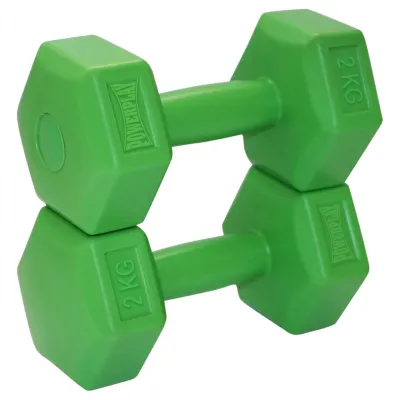 Гантелі композитні PowerPlay 4124 Hercules 2*2 кг. Зелені (2шт.) - 1 Гантелі композитні PowerPlay 4124 Hercules 2*2 кг. Зелені (2шт.) - 1 - Robinzon.ua