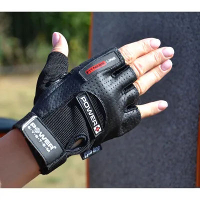 Перчатки для фитнеса и тяжелой атлетики PowerSystem PS-2500 Power Plus Black M - 3 - Robinzon.ua