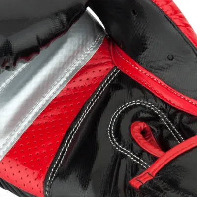 Боксерские перчатки PowerPlay 3007 Черные карбон 14 унций - 5 - Robinzon.ua