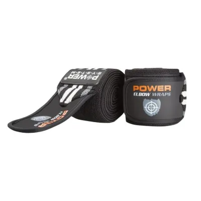Эластичные бинты на локоть Power System PS-3600 Elbow Wraps Grey/Black (пара) - 3 Эластичные бинты на локоть Power System PS-3600 Elbow Wraps Grey/Black (пара) - 3 - Robinzon.ua