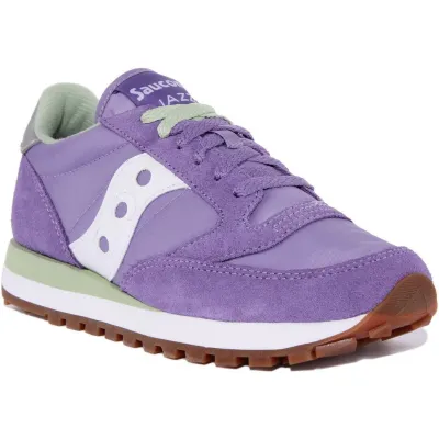Кроссовки Saucony JAZZ ORIGINAL фиолетовый, белый Жен 38 (7) 23.5см 1044-646 38 - 2 - Robinzon.ua