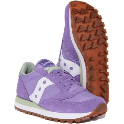Кроссовки Saucony JAZZ ORIGINAL фиолетовый, белый Жен 38 (7) 23.5см 1044-646 38 - 1 - Robinzon.ua