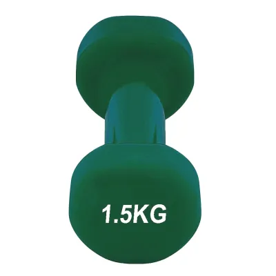 Гантелі вінілові PowerPlay 4125 Achilles 2*1,5 кг. Зелені (2шт.) - 4 - Robinzon.ua
